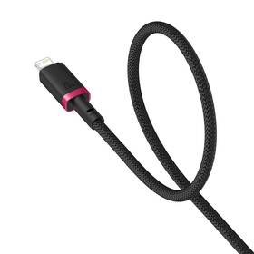 Kabel Baseus Dura USB-C/Lightning, 20W, 2m černá barva
