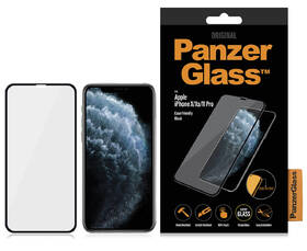 Tvrzené sklo PanzerGlass Edge-to-Edge na Apple iPhone X/Xs/11 Pro černá barva
