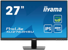 Monitor IIYAMA ProLite XU2763HSU-B1 černá barva
