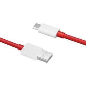 Kabel OnePlus USB/USB-C, 1m červená barva
