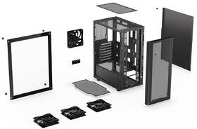 Case ENDORFY Ventum 200 Air černá barva
