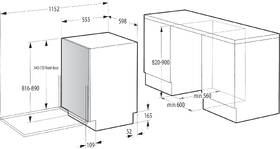 Myčka nádobí Gorenje GV693A60UVAD Super Tichá 
