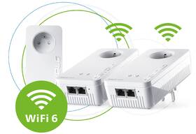 Síťový rozvod LAN po 230V Devolo Magic 2 WiFi 6 Multiroom Kit 
