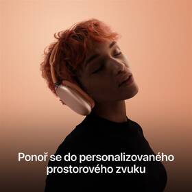 Sluchátka Apple AirPods Max - oranžové 
