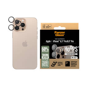 Tvrzené sklo PanzerGlass Hoops na Apple Iphone 16 Pro/15 Pro/16 Pro Max/15 Pro Max 
