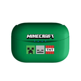 Sluchátka OTL Technologies Minecraft Icons TWS zelená barva
