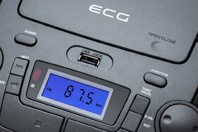 Radiomagnetofon s CD ECG CDR 1000 U titanium
