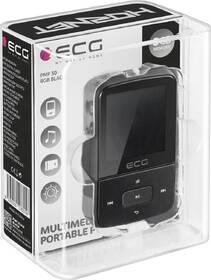 MP3 přehrávač ECG PMP 30, 8GB černá barva
