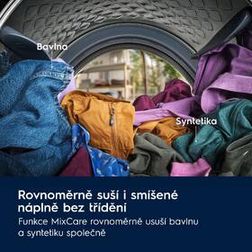 Sušička prádla Electrolux EW8D595MCC bílá barva
