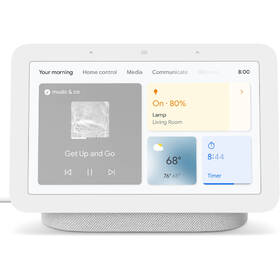 Hlasový asistent Google NEST Hub (2. gen) Chalk 
