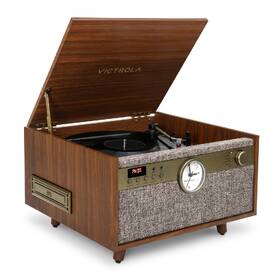 Gramofon Victrola VTA-835SB hnědá barva
