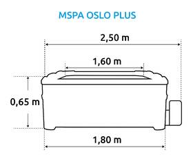 Vířivka MSpa Oslo Plus 
