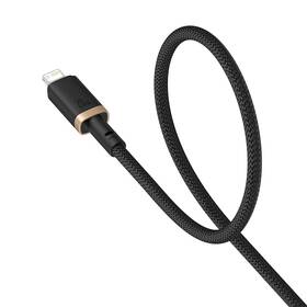 Kabel Baseus Dura USB-C/Lightning, 20W, 1m černá barva
