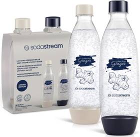 Láhev SodaStream FUSE Ginger 2x 1 l černá barva
