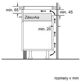 Indukční varná deska Bosch PVQ611BB6E černá barva
