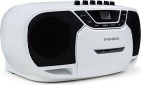 Radiomagnetofon s CD Thomson RK101CD bílá barva
