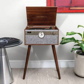 Gramofon Victrola VTA-835SB hnědá barva
