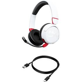 Headset HyperX Cloud Mini bílá barva
