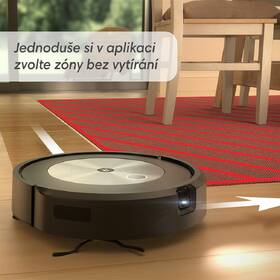 Robotický vysavač iRobot Combo j5+ (PH Amethyst) černá barva
