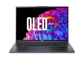 Notebook Acer Swift Go 16 (SFG16-72-75HZ) šedá barva
