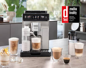 Espresso De'Longhi ECAM 450.65S stříbrná barva
