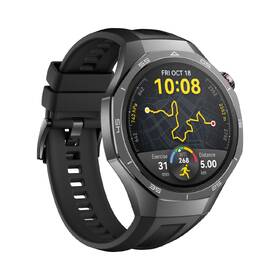 Chytré hodinky Huawei Watch GT 5 Pro 46 mm - Black + Black Fluoroelastomer Strap 
