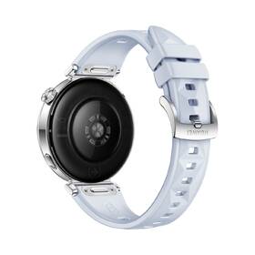 Chytré hodinky Huawei Watch GT 5 41 mm - Silver + Blue Fluoroelastomer Strap 
