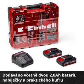 Aku vrtačka Einhell TE-CD 18/2 Li-i +64 (2x2,0Ah) 
