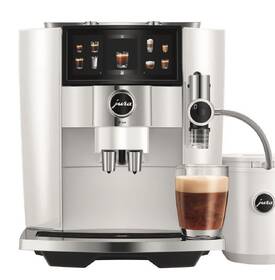 Espresso Jura J8 Twin White bílá barva
