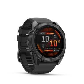 Chytré hodinky Garmin fenix 8 51 mm AMOLED - Slate Gray / Black Silicone Band 
