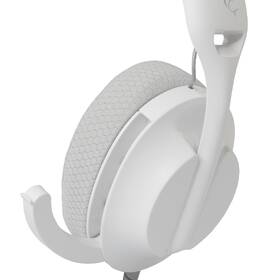 Headset White Shark PARROT pro PC, PS4/PS5, Xbox, Mac bílá barva
