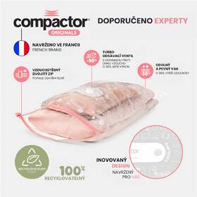 Sada vakuových pytlů Compactor RAN10461, 10 ks 
