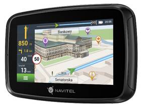 Navigační systém GPS NAVITEL G590 MOTO černá barva
