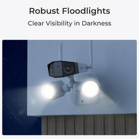 IP kamera Reolink Floodlight Series F750W - Duo Floodlight Wi-Fi bílá barva
