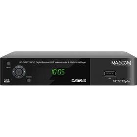 Set-top box Mascom MC721T2 HD PLUS Senior černá barva
