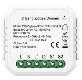 Modul IMMAX NEO SMART kontroler stmívatelný V5 2-tlačítkový Zigbee 3.0, TUYA 
