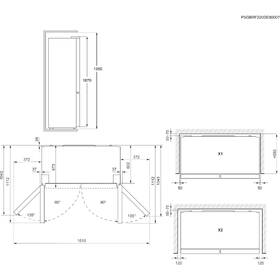 Americká lednice AEG RMB952E6VU nerez
