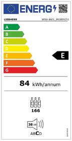 Vinotéka Liebherr WSbl 4601 černá barva
