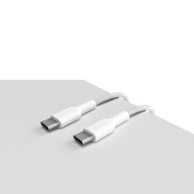 Kabel Puro Fabrik FABK4 USB-C/USB-C, 240 W, 2 m bílá barva
