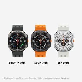 Chytré hodinky Samsung Galaxy Watch Ultra LTE - Titanium Gray 
