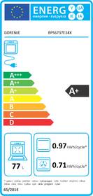 Trouba Gorenje BPS6737E14X nerez
