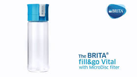 Filtrační láhev Brita 0,6 l růžová barva
