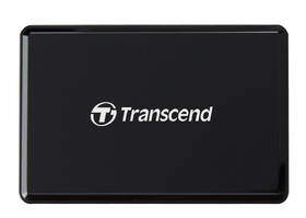 Čtečka paměťových karet Transcend RDF9, USB-A/SDHC, SDXC, microSDHC, microSDXC, CompactFlash černá barva
