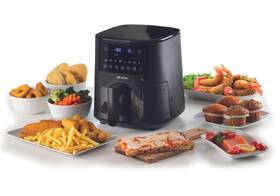 Fritéza horkovzdušná Ariete Air Fryer 4633, 4 l černá barva
