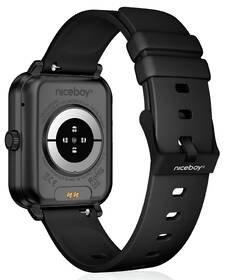 Chytré hodinky Niceboy Watch Lite 4 - Carbon Black 
