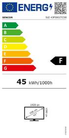 Televize Sencor SLE 43FS802TCSB 
