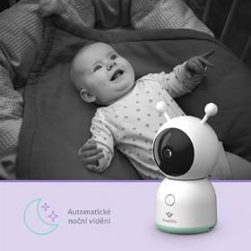 Dětská elektronická chůva TrueLife NannyCam R7 Dual Smart bílá barva
