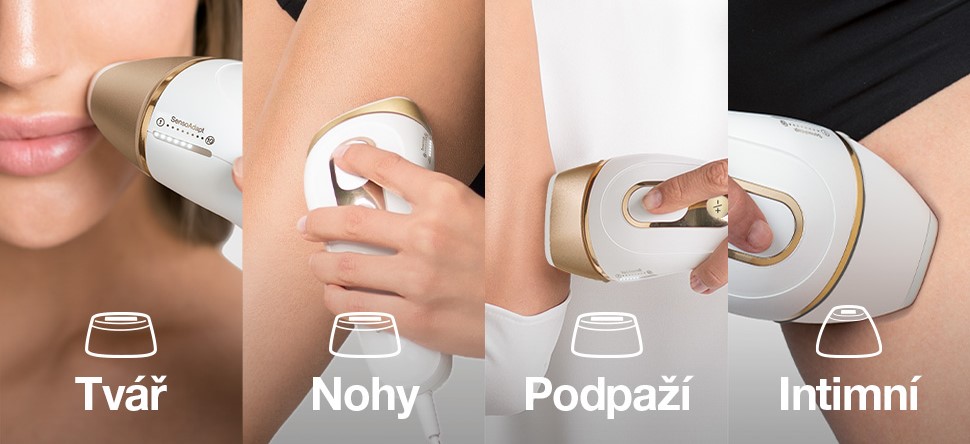 IPL technologie epilátorů Braun