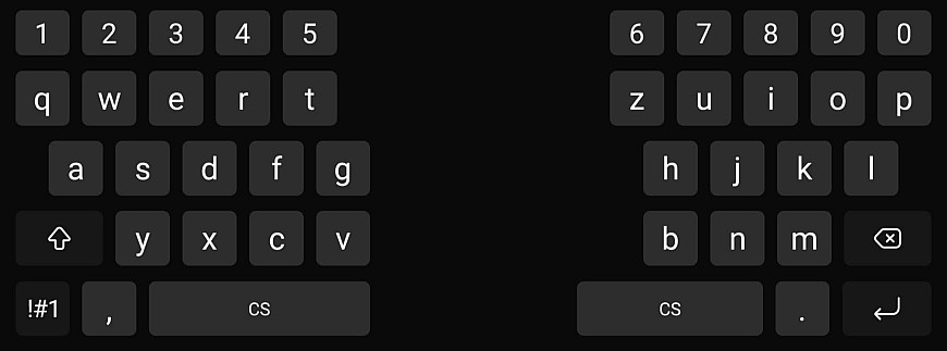 Klávesnice Samsung Galaxy