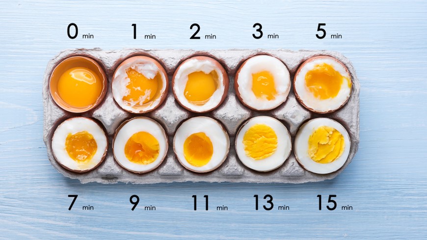 Jak dlouho vařit vejce natvrdo